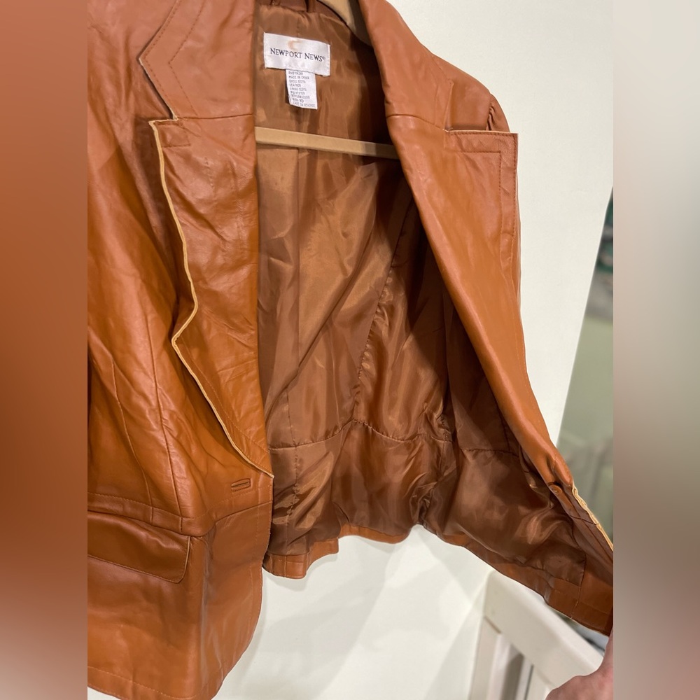 Vintage Newport News Leather Jacket